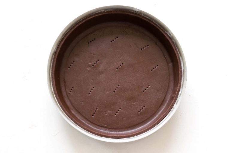 base frolla al cacao per pastiera