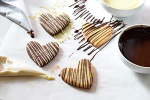 biscotti zebrati al cioccolato