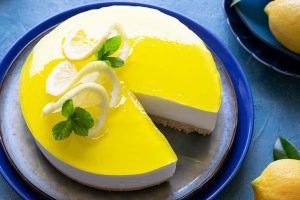 cheesecake al limone