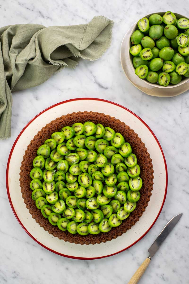 Crostata di kiwi - Lucake Crostata di kiwi - Lucake