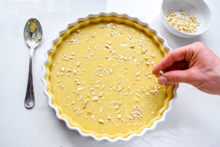 crostata di mandorle ricetta