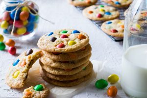 m&m's cookies