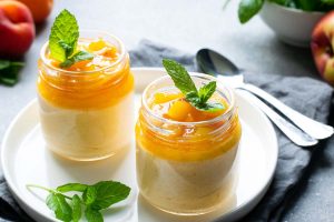 mousse di pesche e albicocche ricetta