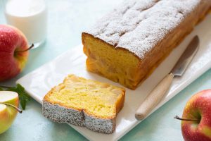 plumcake alle mele