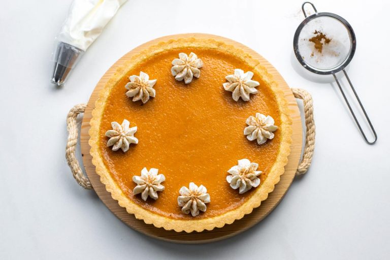 pumpkin pie crostata