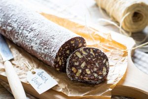 salame al cioccolato senza uova ricetta