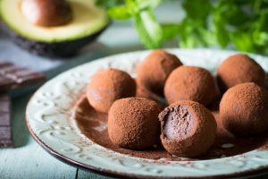 tartufi avocado e cioccolato ricetta