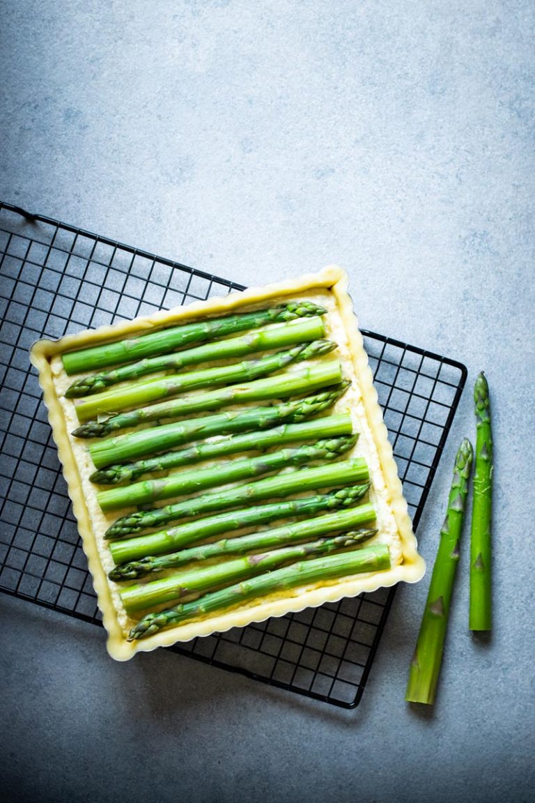 torta salata agli asparagi