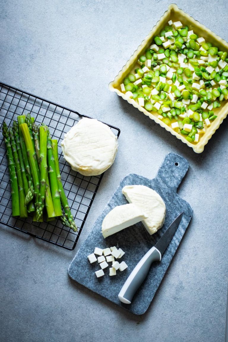 torta salata di asparagi