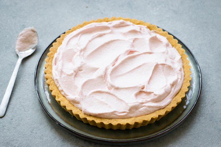 crostata mousse di fragole