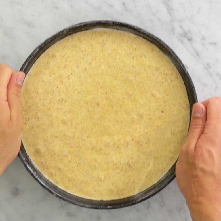 torta di amaretti senza burro