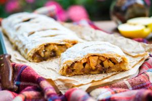 Strudel di mele con pasta sfoglia