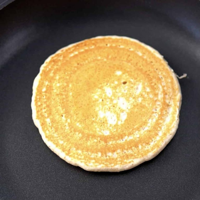 cottura pancake vegano