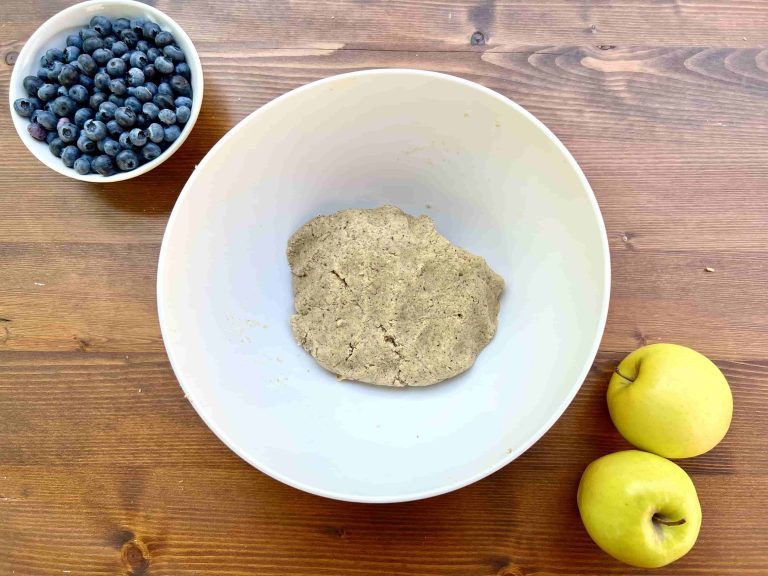 crostata con grano saraceno