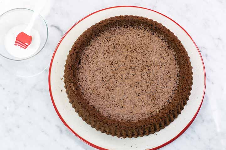 crostata con nutella morbida