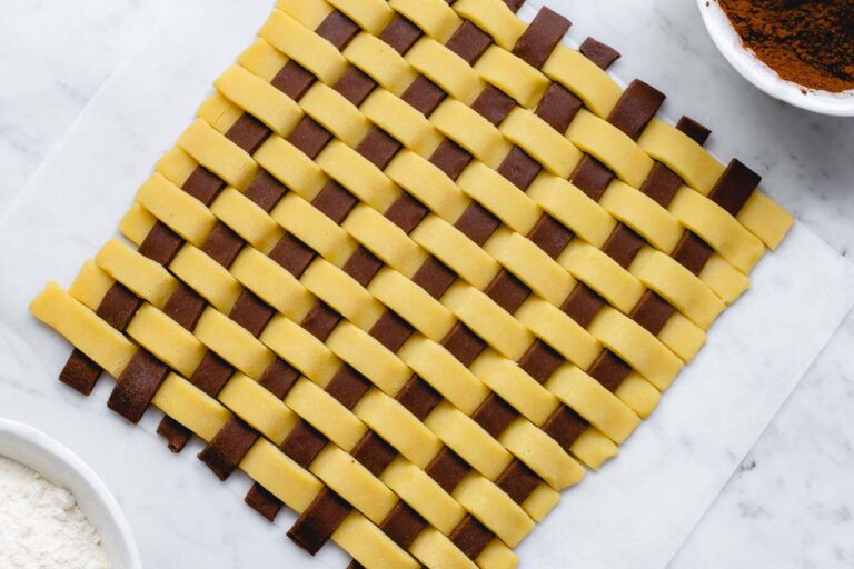 crostata intrecciata