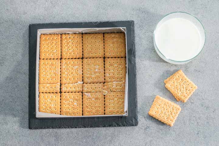 torta con biscotti secchi senza cottura