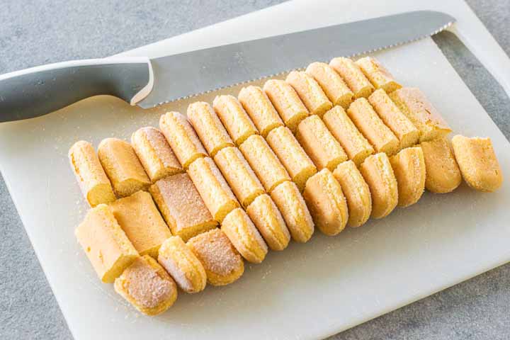 torta tiramisù con savoiardi