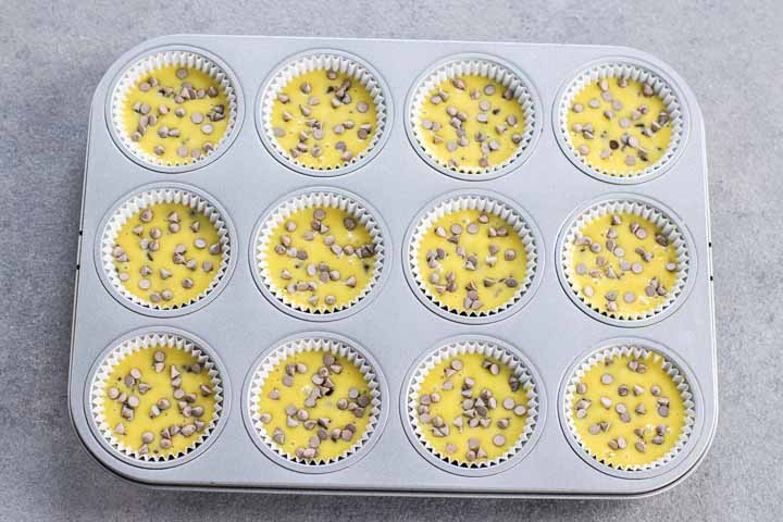 ricetta muffin gocce di cioccolato