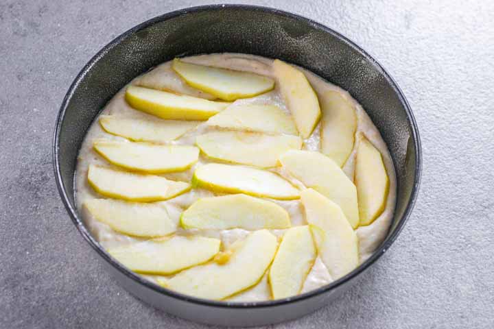 torta di mele senza zucchero e burro