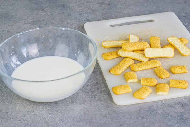 tiramisu alle fragole con pavesini