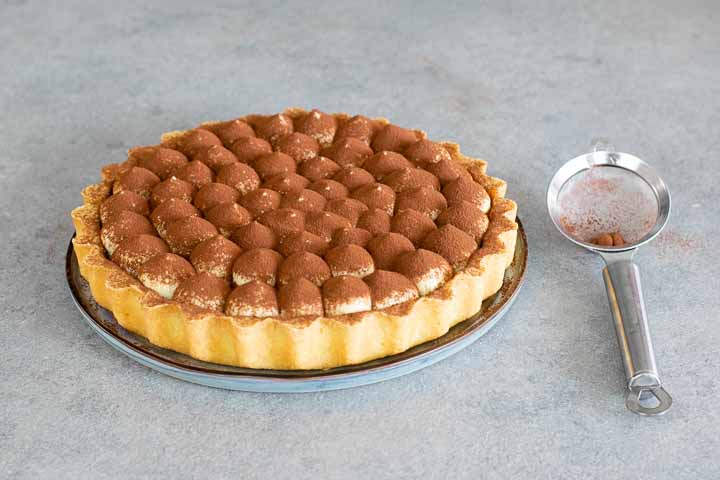 crostata al tiramisù