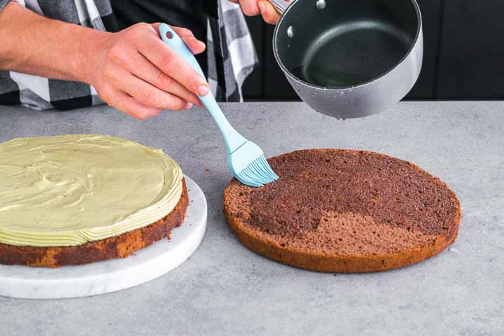 torta al cioccolato e pistacchio