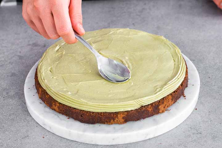 torta al pistacchio e cioccolato