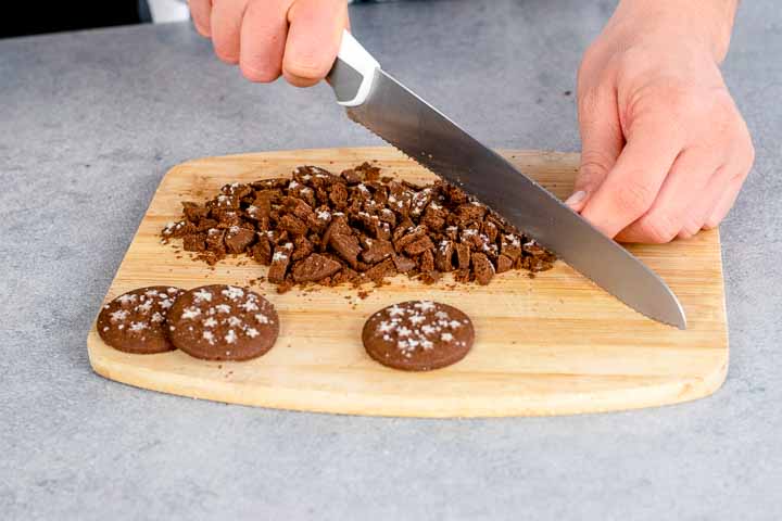 dolce con biscotti pan di stelle