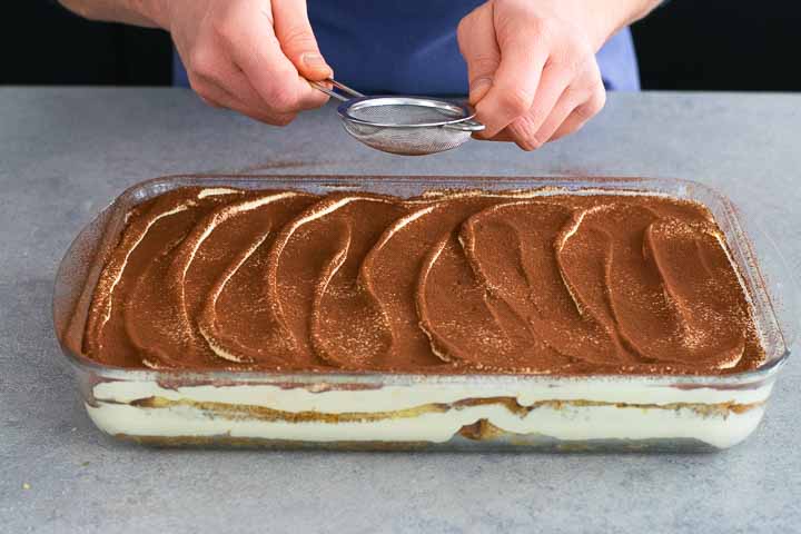 tiramisù con panettone avanzato