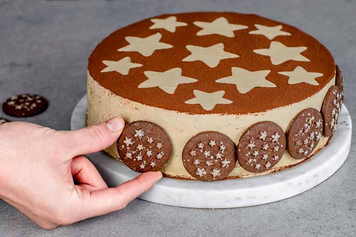 torta con biscotti pan di stelle