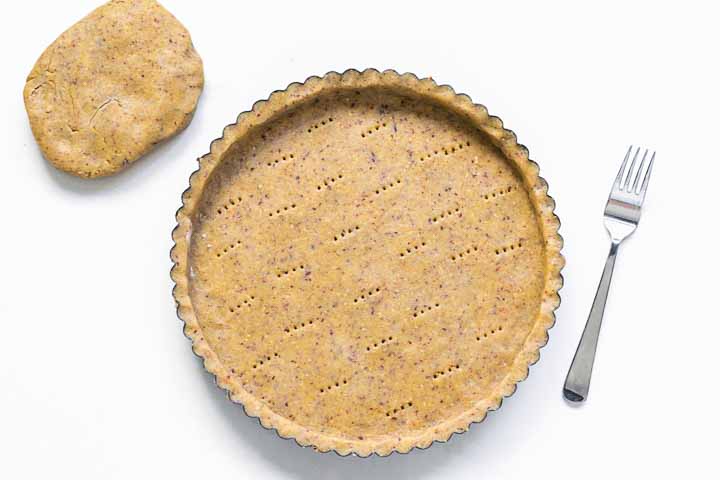 crostata di grano saraceno senza glutine