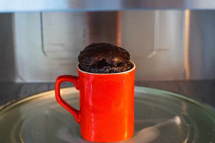 dolce in tazza al microonde