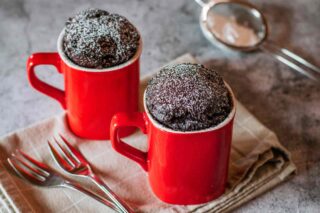 torta in tazza mug cake