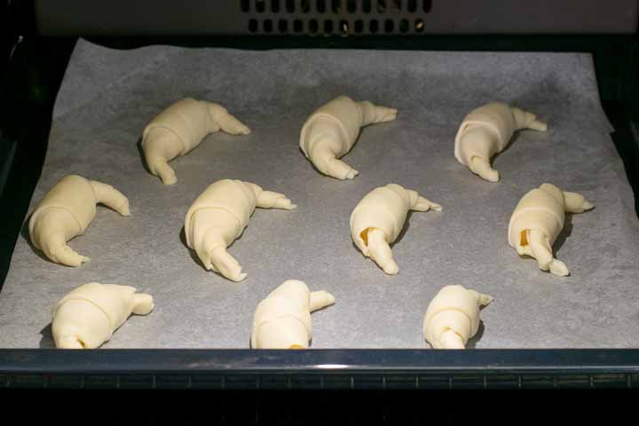 cornetti con pasta sfoglia pronta