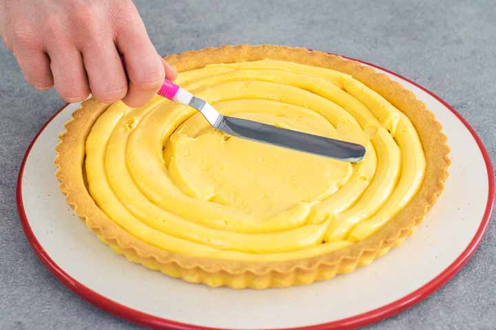 crostata crema e fragole