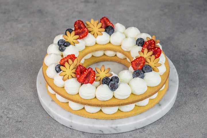 decorazione cream tart