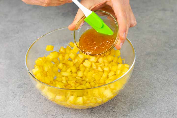 dolci con le mele e pasta sfoglia