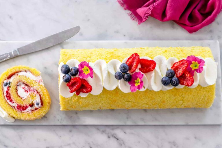 rotolo ai frutti di bosco