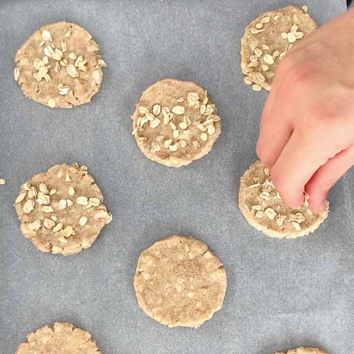 biscotti ai fiocchi d'avena