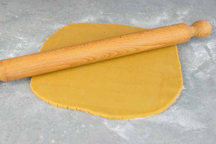 crostata con farina di castagne