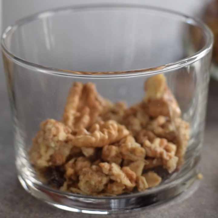 dolce con fichi freschi