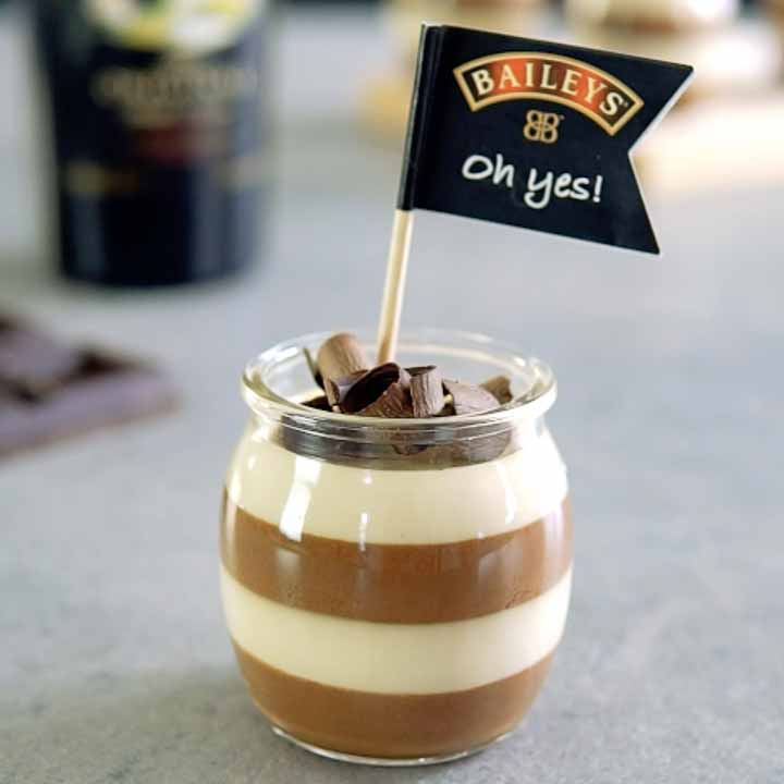 ricetta panna cotta al baileys caffè e cioccolato