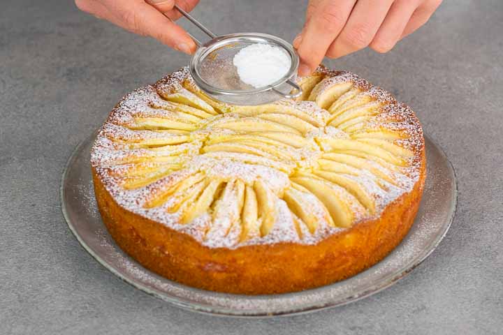 torta di mele con yogurt