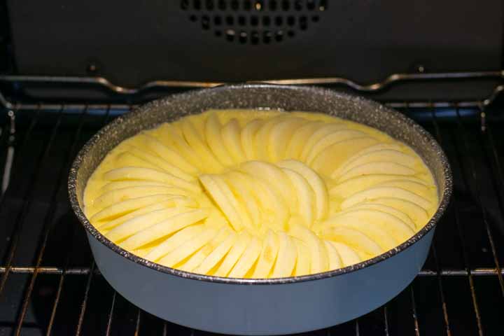 torta di mele senza burro con yogurt