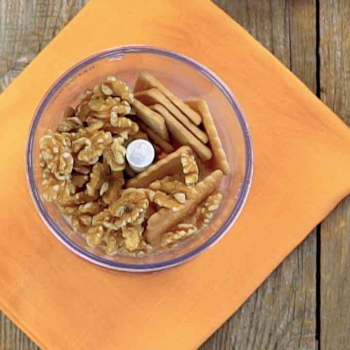torta di zucca e noci