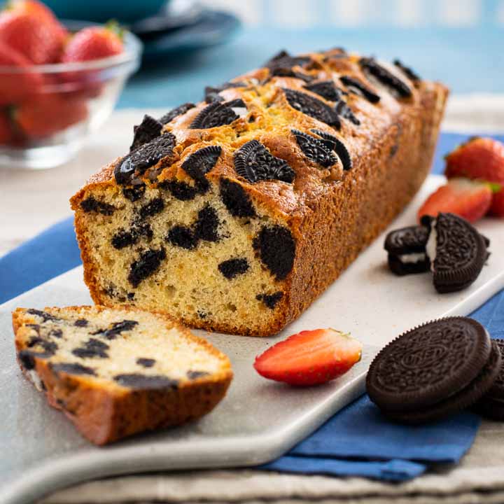 plumcake con oreo