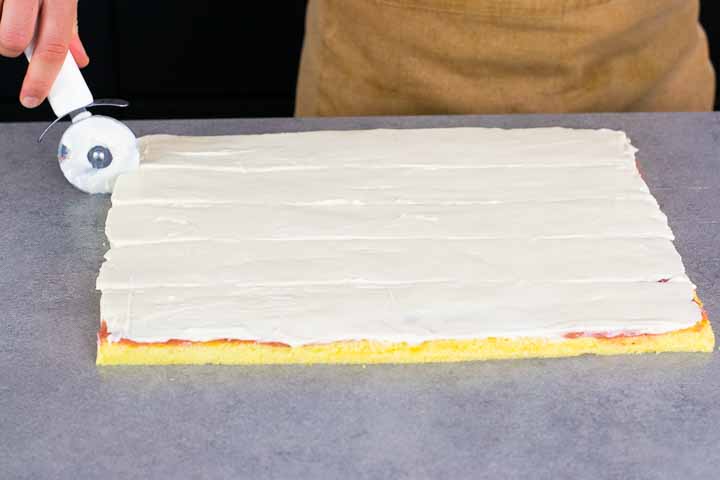 torta girella alla crema