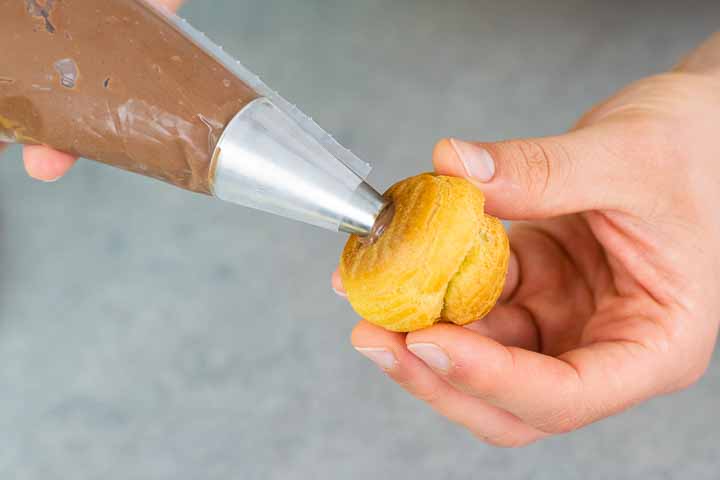 bignè cioccolato