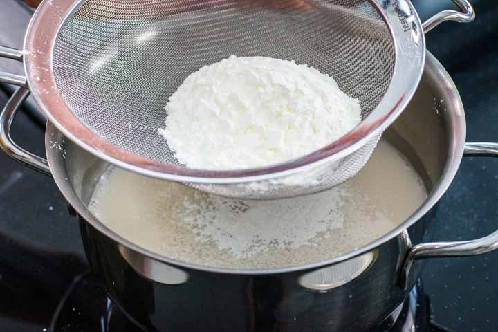 crema pasticcera con maizena